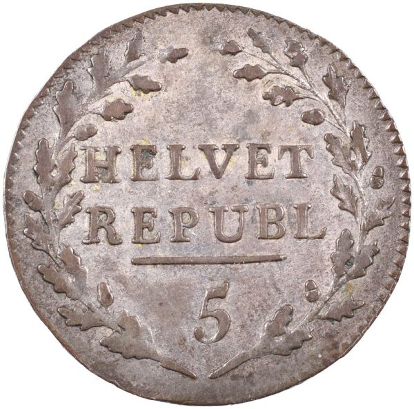 1017_1 Helv. Republik, 1/2 Batzen, 1799, vz