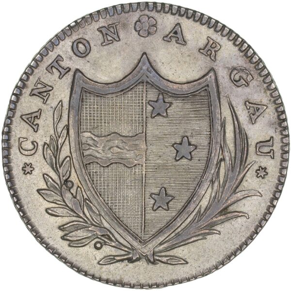 1034_1 Aargau, 5 Batzen, 1811, unz-