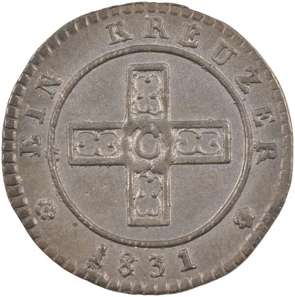 Aargau, 2 1/2 Rappen, 1831, unz