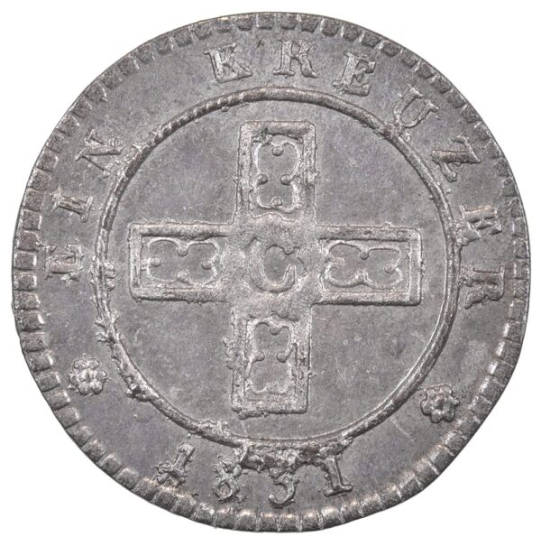 Aargau, 2 1/2 Rappen, 1831, stgl