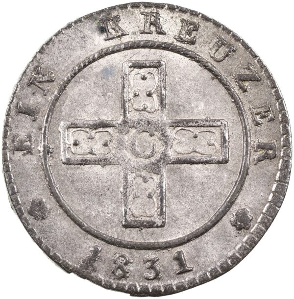 Aargau, 2 1/2 Rappen, 1831, stgl