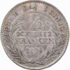 1067_2 Appenzell Ausserhoden, 1/2 Franken, 1809, vz