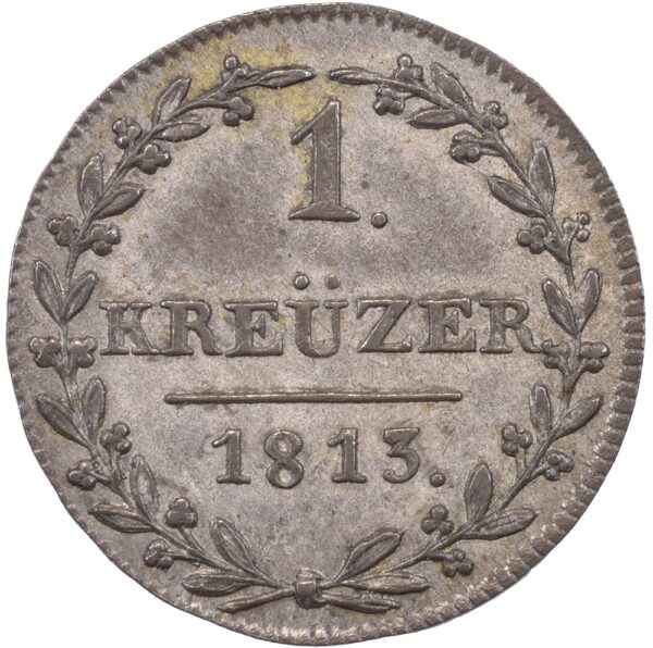 Appenzell Ausserhoden, 1 Kreuzer, 1813, unz/stgl