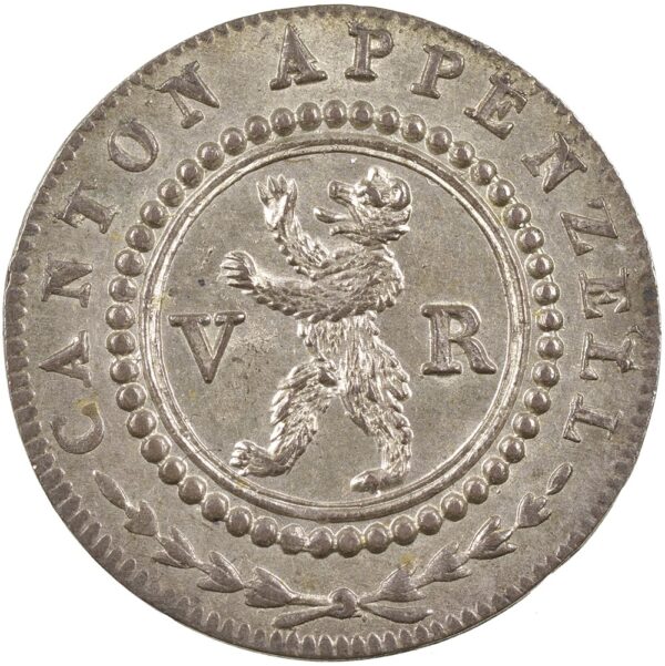 1081_1 Appenzell Ausserhoden, 1 Kreuzer, 1813, stgl