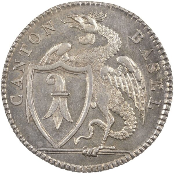 1121_1 Basel, 5 Batzen, 1810, unz/stgl