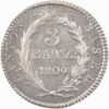 Basel, 3 Batzen, 1809, unz