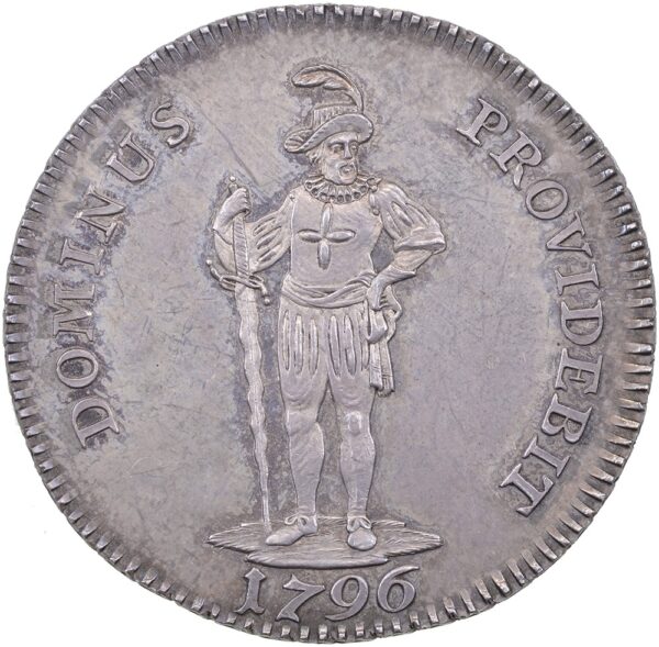 1179_1 Bern, 1/2 Taler, 1796, unz/stgl