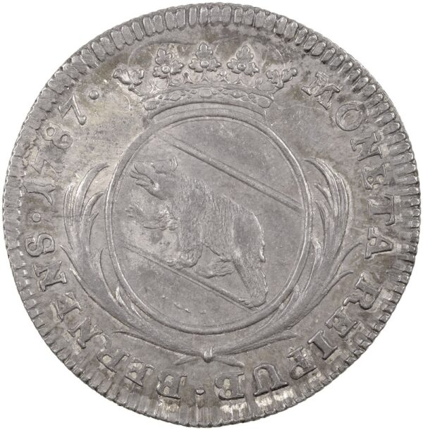 1182_1 Bern, 20 Kreuzer, 1787, unz/stgl