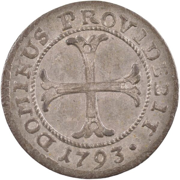 Bern, 1 Kreuzer, 1793, unz/stgl