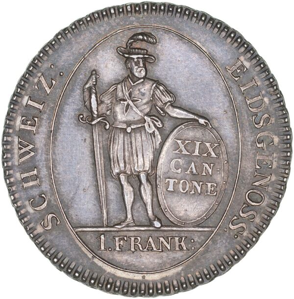 1210_1 Bern, 1 Franken, 1811, unz