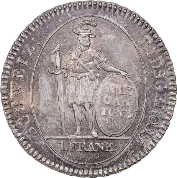 1211_1 Bern, 1 Franken, 1811, stgl