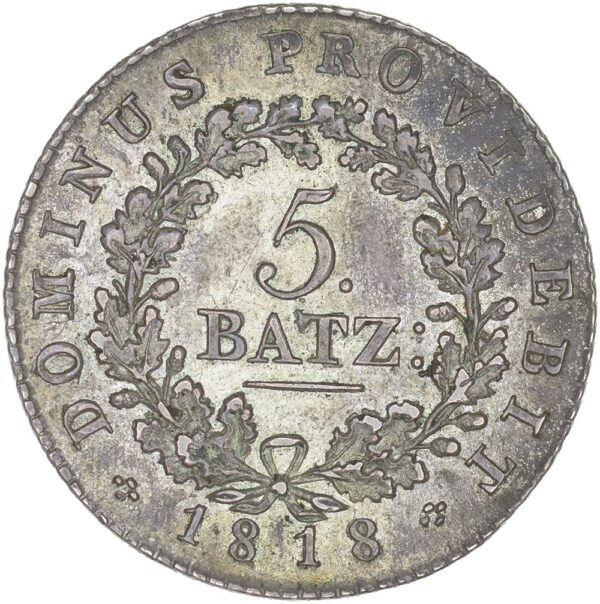 Bern, 5 Batzen, 1818, stgl