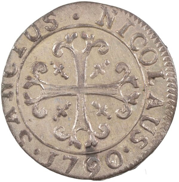 Freiburg, Vierer, 1790, vz-unz