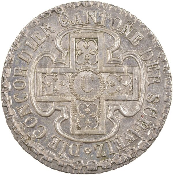 Freiburg, 5 Batzen, 1828, unz-