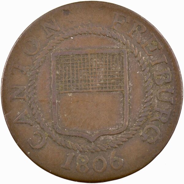 1269_1 Freiburg, 5 Rappen, 1806, ss