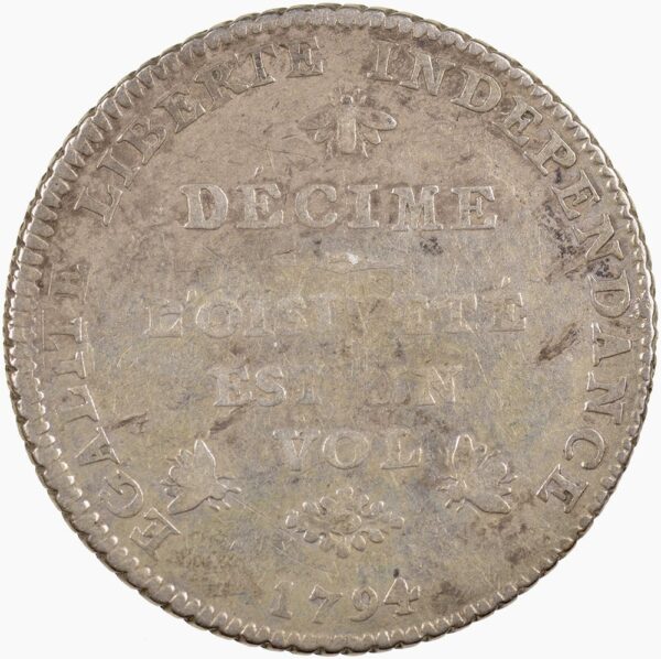 Genéve, Décime, 1794, stgl