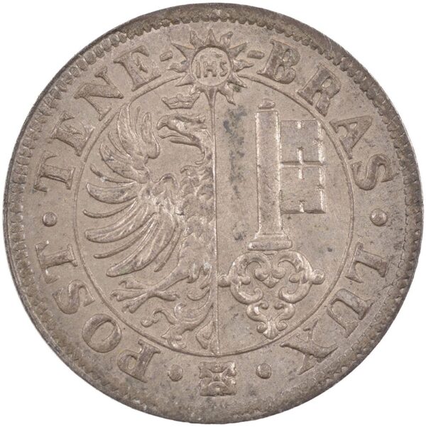 1303_1 Genéve, 2 Centimes, 1839, unz