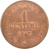 Genéve, 1 Centime, 1847, unz/stgl