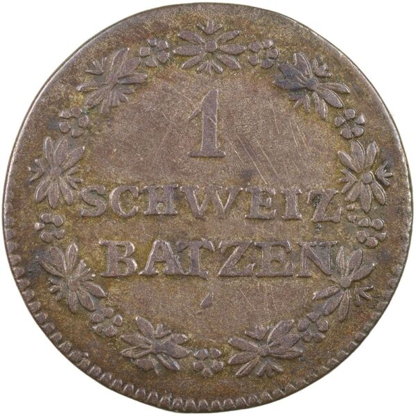 Graubünden, 1 Batzen, 1820, vz-unz