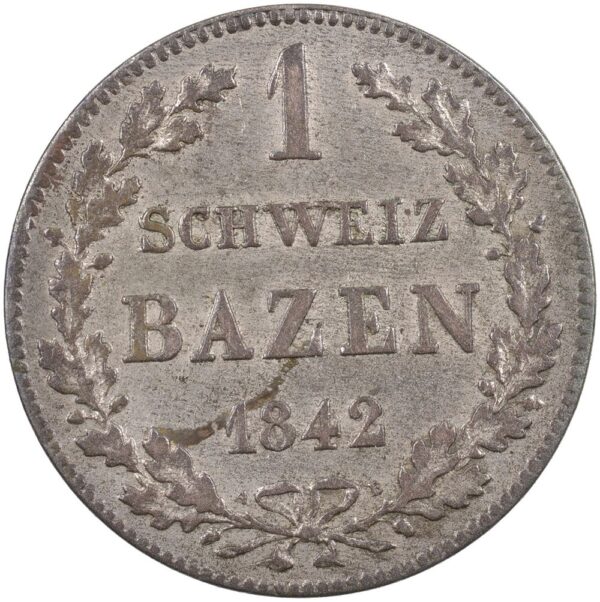 Graubünden, 1 Batzen, 1842, vz-unz