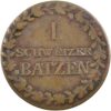 Graubünden, 1 Batzen, 1807, ss