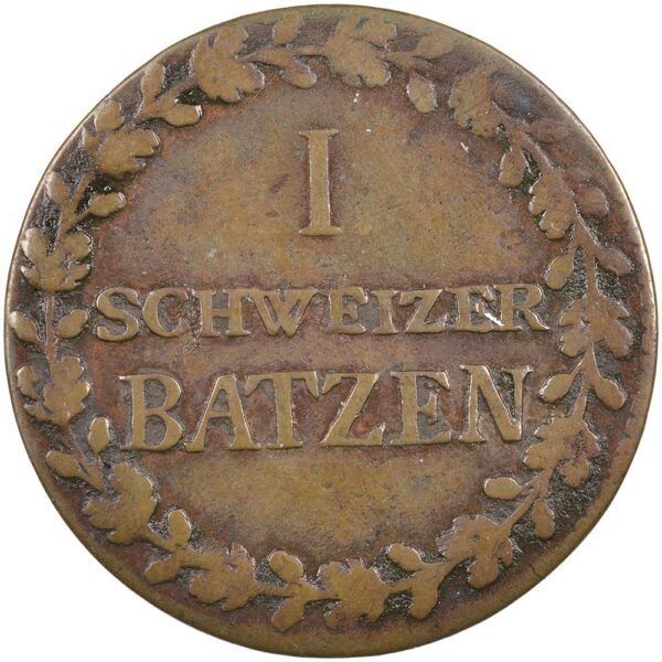 Graubünden, 1 Batzen, 1807, ss