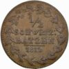 Graubünden, 1/2 Batzen, 1812, ss-vz