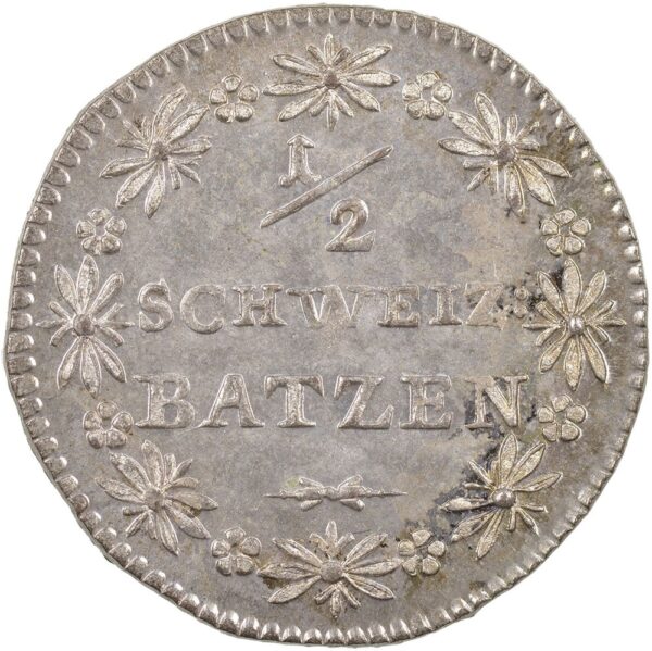 Graubünden, 1/2 Batzen, 1820, stgl