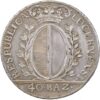 Luzern, 40 Batzen, 1796, ss-vz