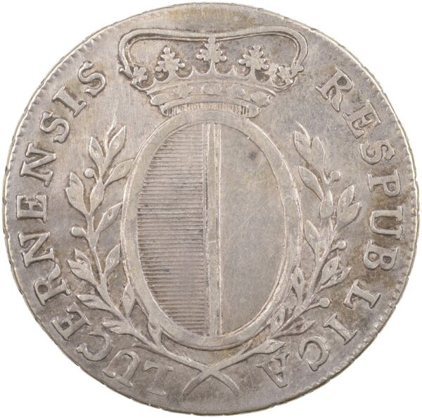1372_1 Luzern, 40 Kreuzer, 1796, vz