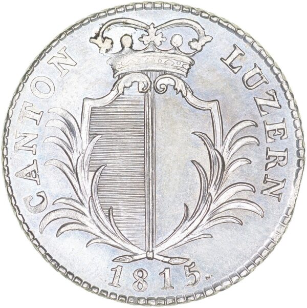 1390_1 Luzern, 5 Batzen, 1815, stgl