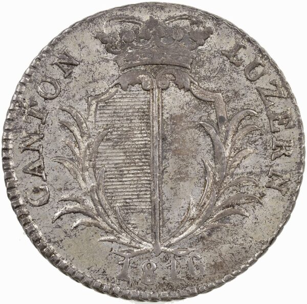 1392_1 Luzern, 5 Batzen, 1816, stgl