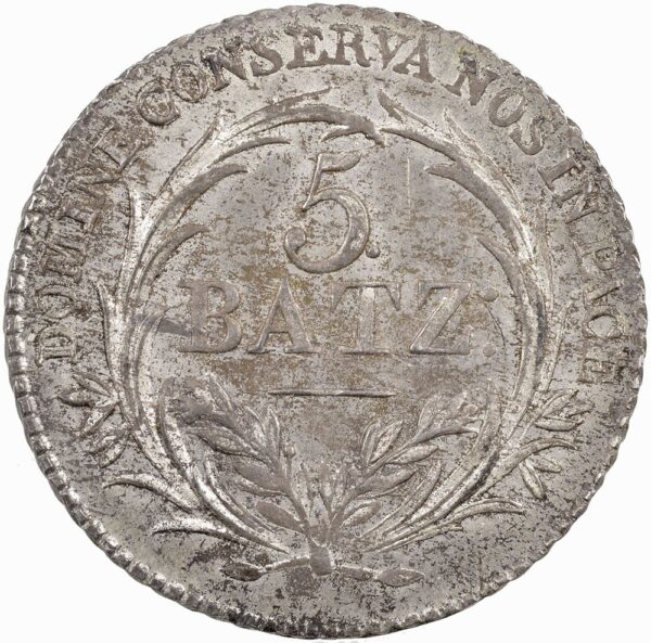 Luzern, 5 Batzen, 1816, stgl