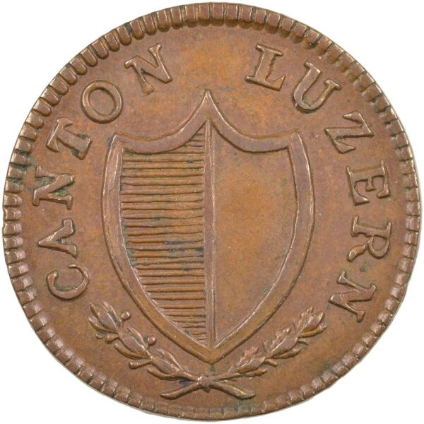 1400_1 Luzern, 1 Rappen, 1839, unz-