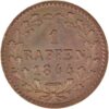 Luzern, 1 Rappen, 1844, unz