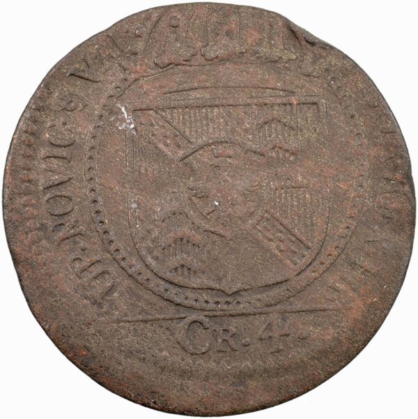 1415_1 Neuenburg, 4 Kreuzer, 1793, ss