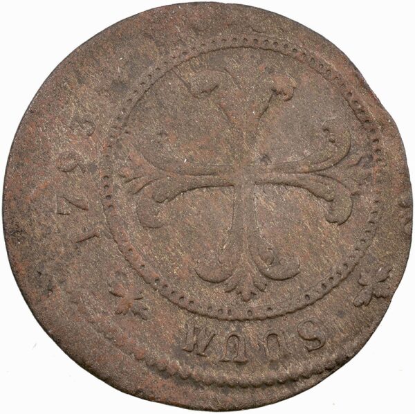 Neuenburg, 4 Kreuzer, 1793, ss