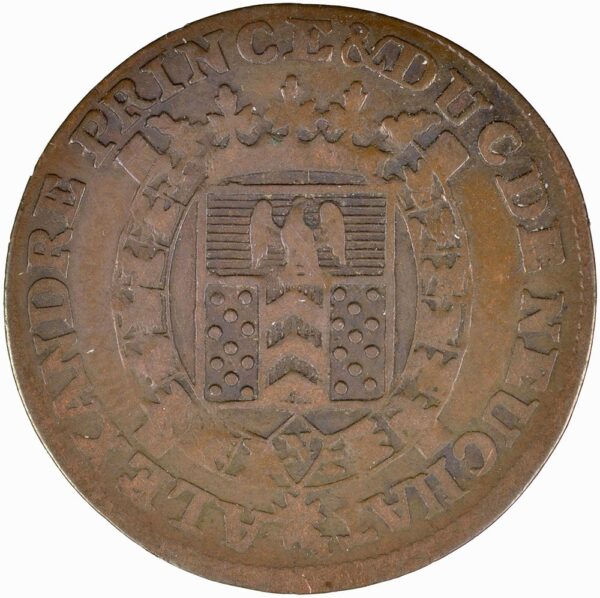 1419_1 Neuenburg, 1/2 Batzen, 1807, ss