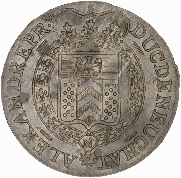 1422_1 Neuenburg, 1/2 Batzen, 1809, unz
