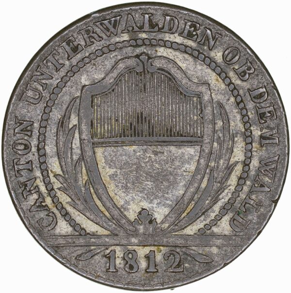 1433_1 Obwalden, 1 Batzen, 1812, vz-unz