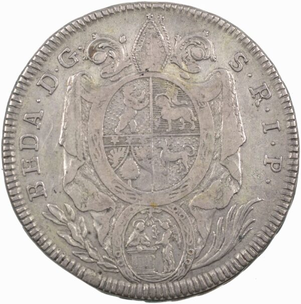 St. Gallen/Abtei, 1/2 Taler, 1776, ss-vz