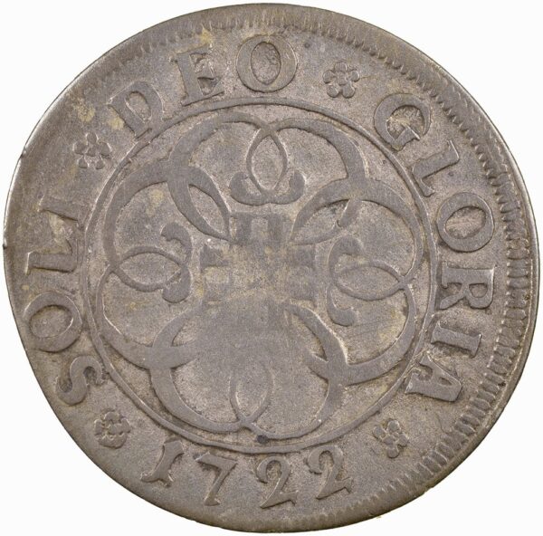 St. Gallen, 4 Kreuzer, 1722, ss