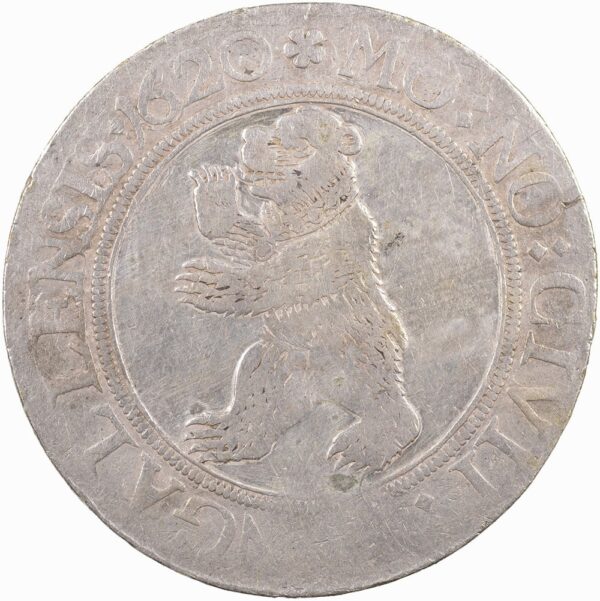 1460_1 St. Gallen, 1/2 Taler, 1620, ss