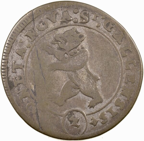 1470_1 St. Gallen, 6 Kreuzer, 1790, s-ss