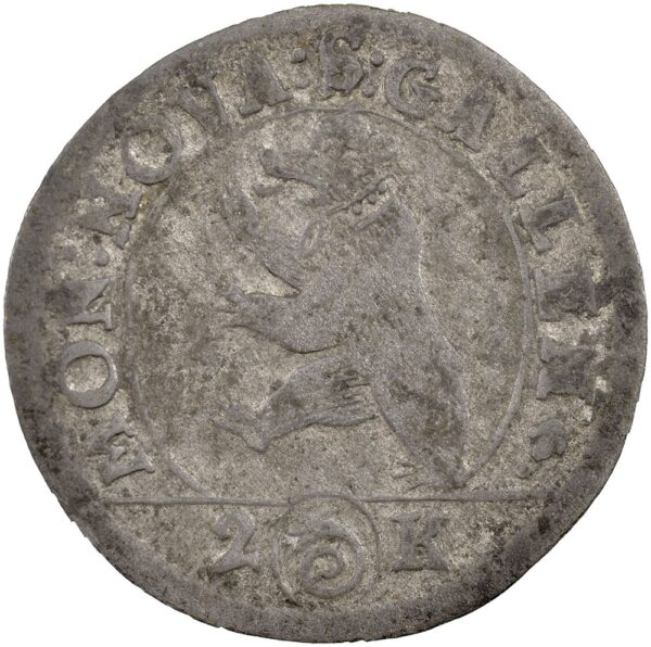 1477_1 St. Gallen, 2 Kreuzer, 1732, ss-vz