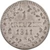 St. Gallen, 1 Kreuzer, 1811, vz-unz