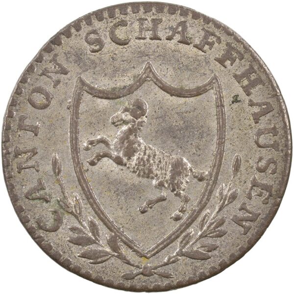 1513_1 Schaffhausen, Kreuzer, 1808, unz/stgl