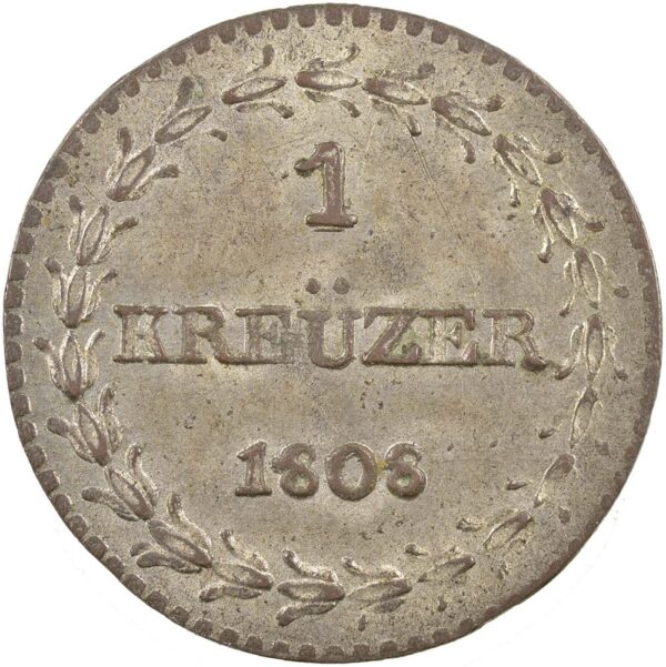 Schaffhausen, Kreuzer, 1808, unz/stgl