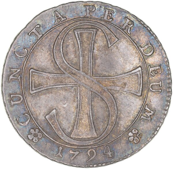 Solothurn, 10 Batzen, 1794, unz-