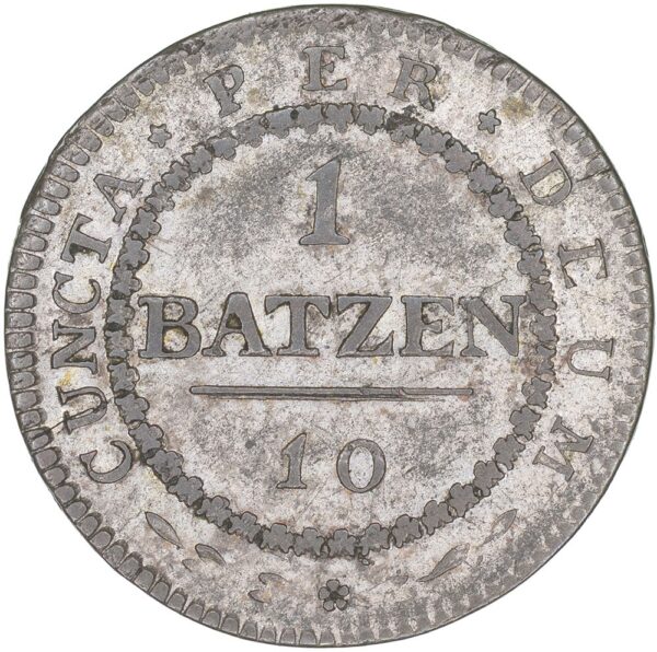 Solothurn, 1 Batzen, 1807, vz-unz